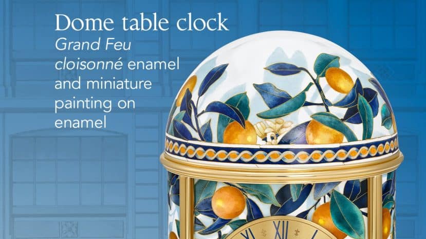 ParisSelectBook - Onze cuissons pour un cadran Patek Philippe qui peint Palerme à l'émail