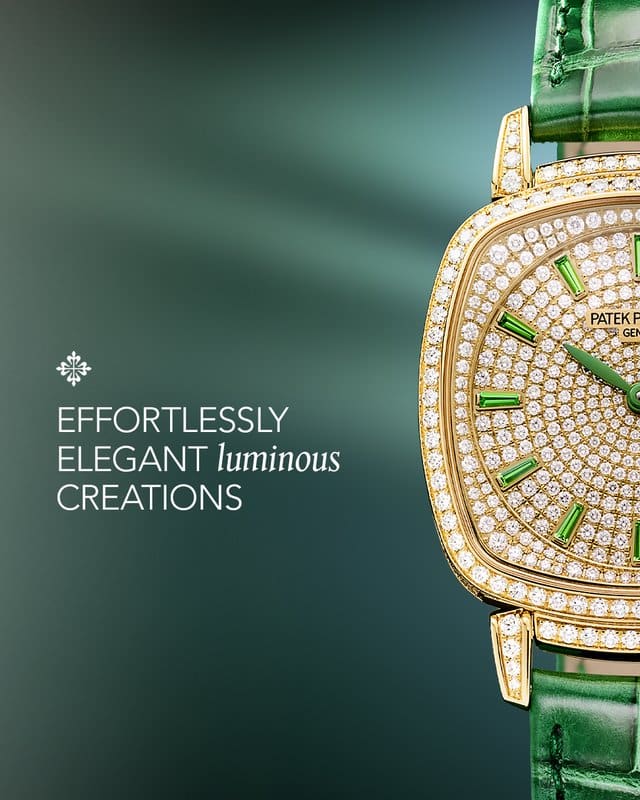 Patek Philippe joue la géométrie et le diamant en six montres féminines