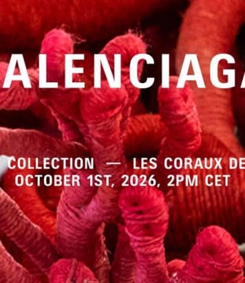 ParisSelectBook - Piccioli signe chez Balenciaga une collection nommée Les Coraux de la Liberté