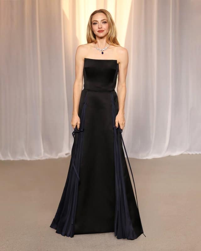 Sept looks Prada au gala de l'Academy Museum à Los Angeles