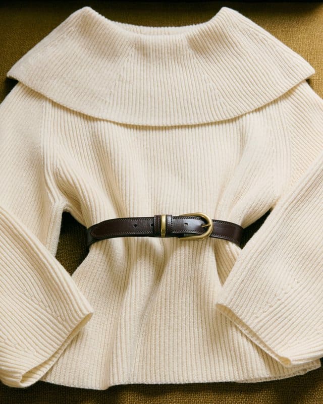 Sézane structure la taille avec ses duos maille et ceinture cet automne