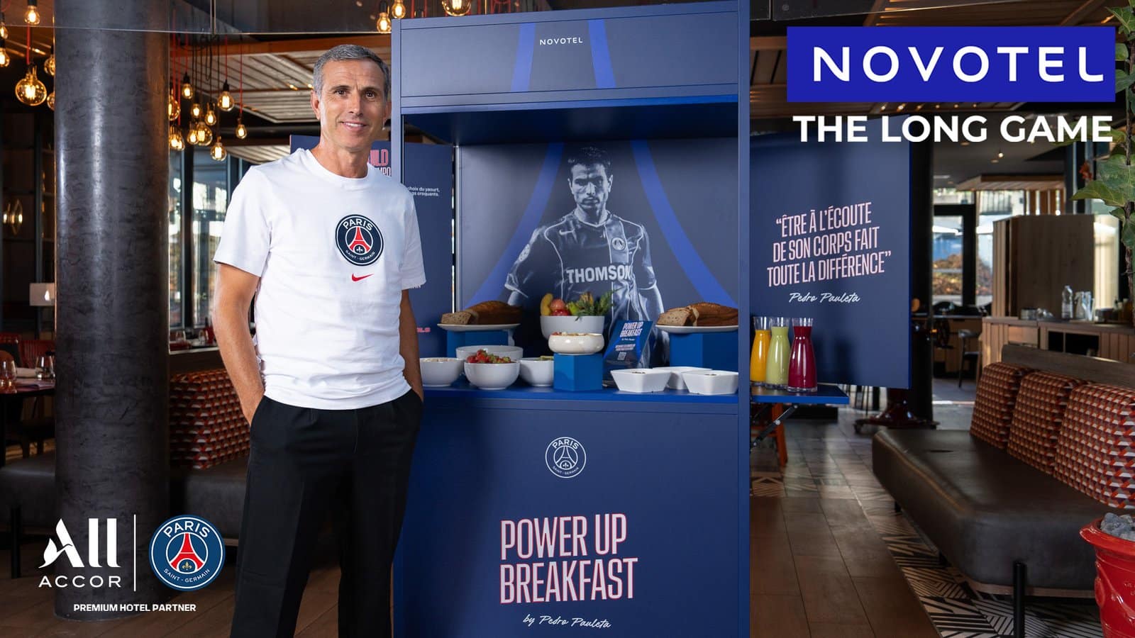 Pilier Manger, les rituels du petit-déjeuner énergisant avec Pedro Pauleta.