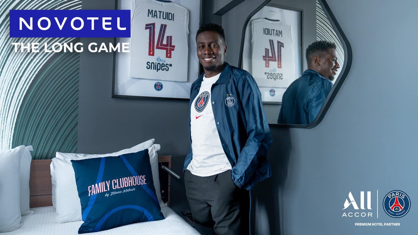 Pilier Se rencontrer, le Club house Famille avec Blaise Matuidi.